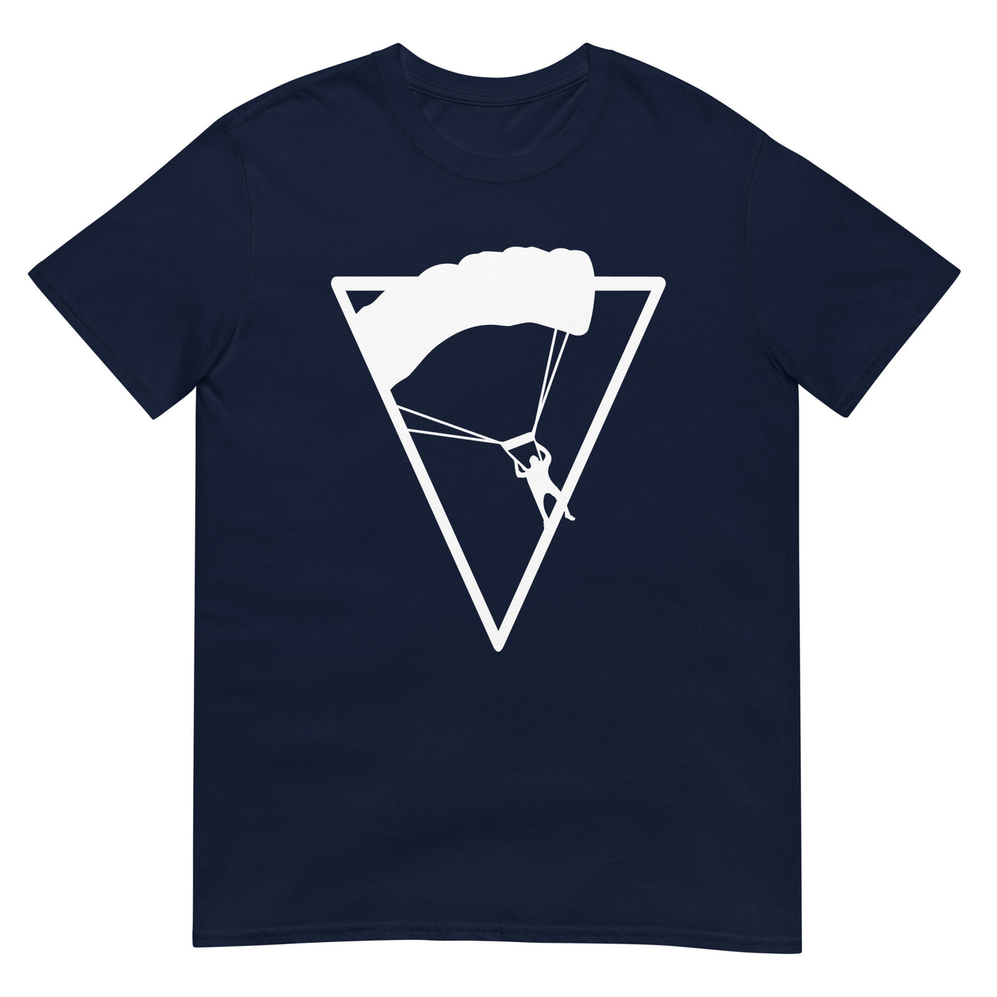 Dreieck - Paragleiten - T-Shirt (Unisex) berge xxx yyy zzz Navy