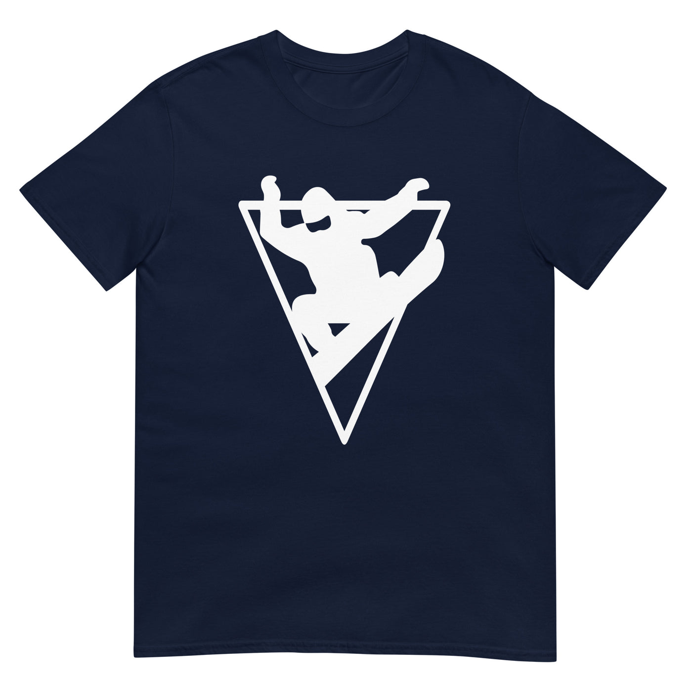 Dreieck - Snowboarding - T-Shirt (Unisex) snowboarden xxx yyy zzz Navy