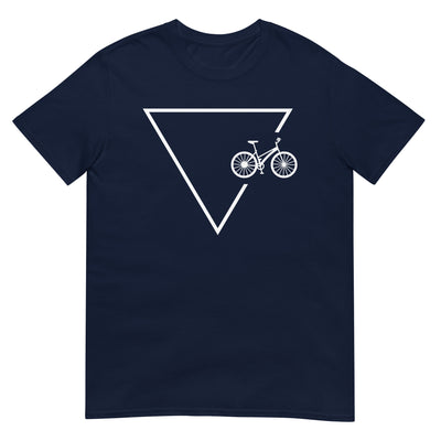 Dreieck 1 und Fahrrad - T-Shirt (Unisex) fahrrad xxx yyy zzz Navy