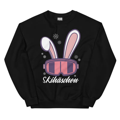 Skihäschen - (S.K) - Sweatshirt (Unisex) klettern Schwarz