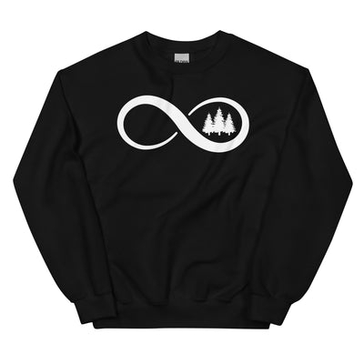 Infinity and Tree - Sweatshirt (Unisex) camping xxx yyy zzz Black