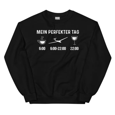 Mein Perfekter Tag - Sweatshirt (Unisex) berge xxx yyy zzz Black