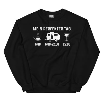 Mein Perfekter Tag 2 - Sweatshirt (Unisex) camping xxx yyy zzz Black