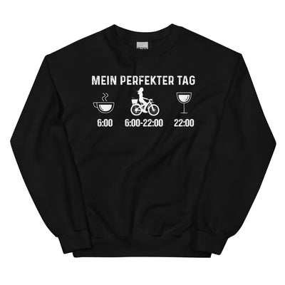 Mein Perfekter Tag 2 - Sweatshirt (Unisex) fahrrad xxx yyy zzz Black