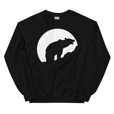 Moon - Bear - Sweatshirt (Unisex) camping xxx yyy zzz Black
