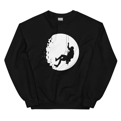 Moon - Klettern - Sweatshirt (Unisex) klettern xxx yyy zzz Black