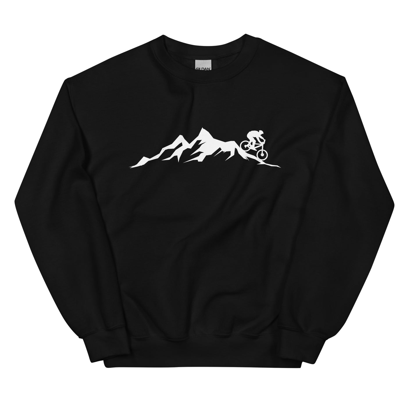 Berge - Mountainbike - (M) - Sweatshirt (Unisex) xxx yyy zzz Black