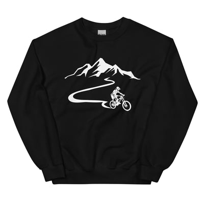 Berge - Mountainbike - (M) (13) - Sweatshirt (Unisex) xxx yyy zzz Black