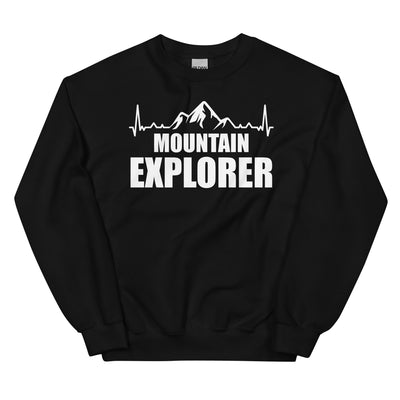 Berge Explorer 1 - Sweatshirt (Unisex) berge xxx yyy zzz Black