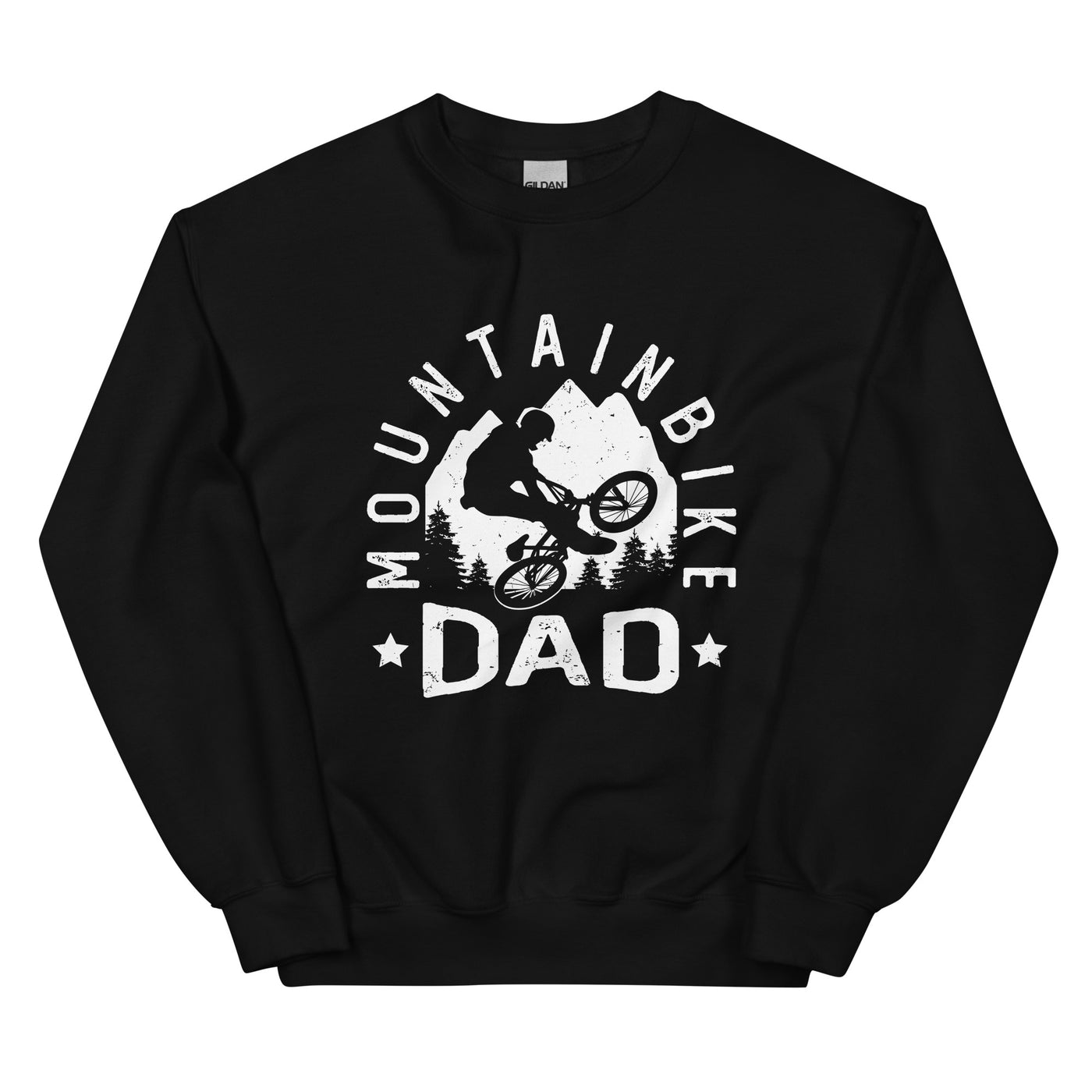 Mountainbike Dad - (M) - Sweatshirt (Unisex) xxx yyy zzz Black