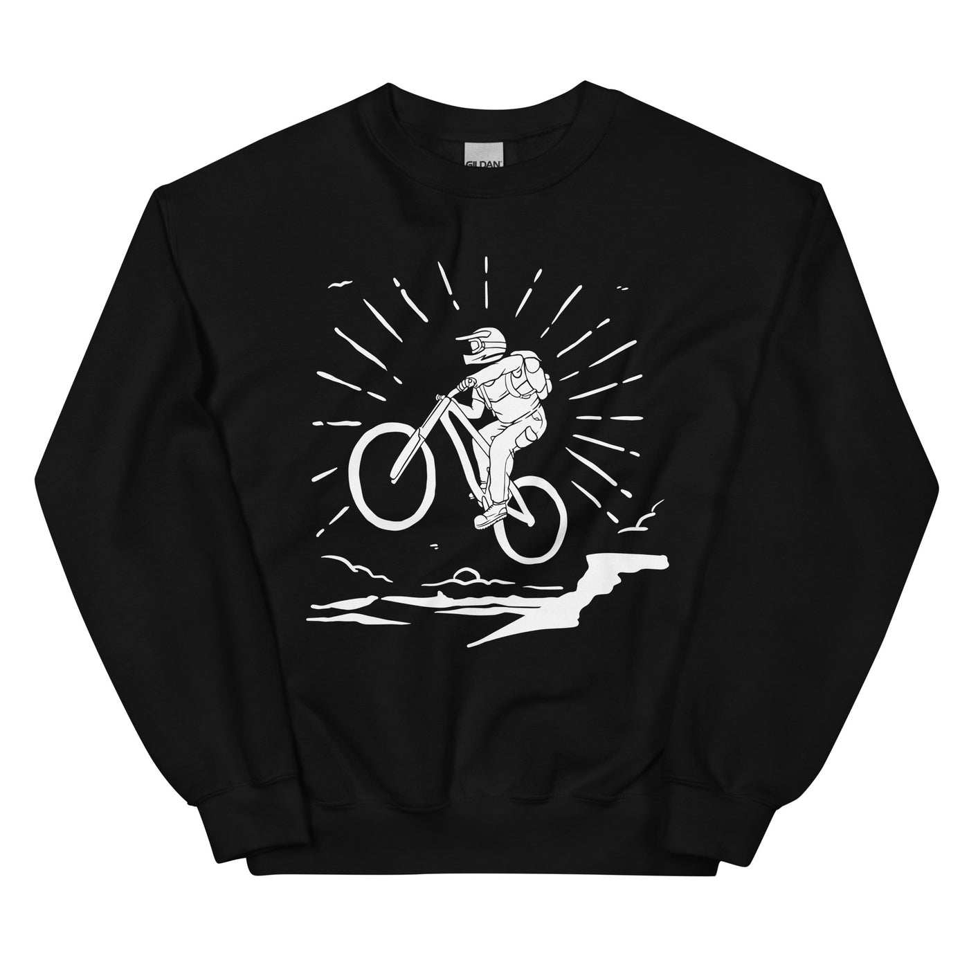 Mountainbiken - (M) - Sweatshirt (Unisex) xxx yyy zzz Black
