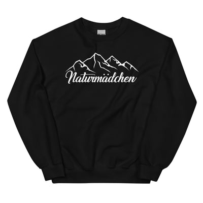 Naturmadchen - Sweatshirt (Unisex) berge xxx yyy zzz Black