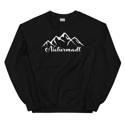 Naturmadl - Sweatshirt (Unisex) berge xxx yyy zzz Black