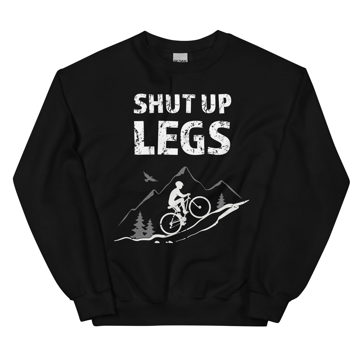 Shut up Legs - (M) - Sweatshirt (Unisex) xxx yyy zzz Black