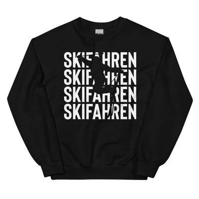 Skifahren - Sweatshirt (Unisex) klettern ski xxx yyy zzz Black