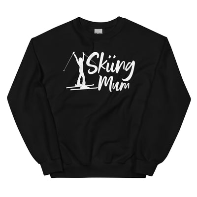 Skifahren Mum - Sweatshirt (Unisex) klettern ski xxx yyy zzz Black
