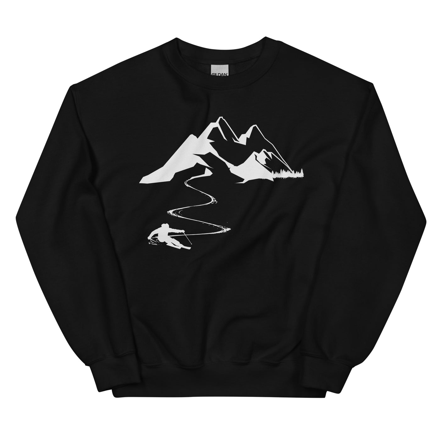 Skisüchtig - Sweatshirt (Unisex) klettern ski xxx yyy zzz Black