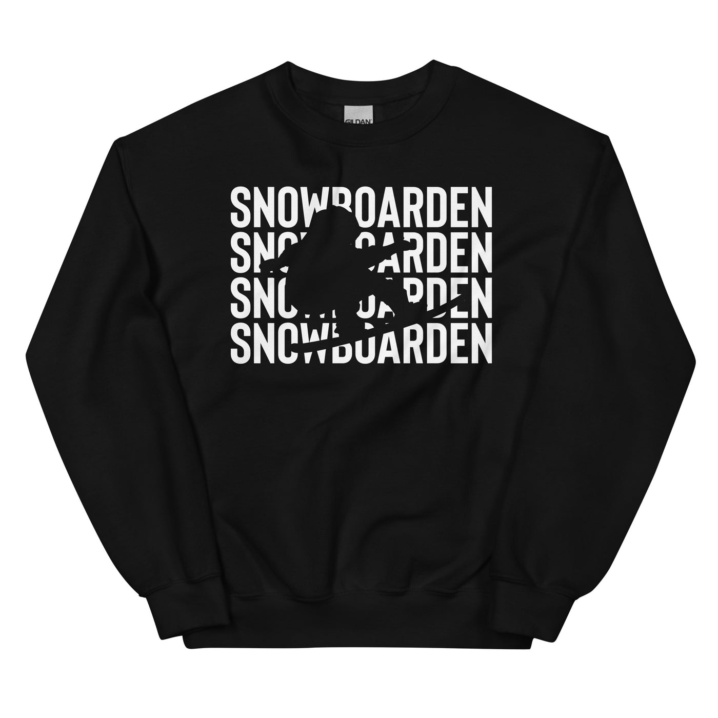 Snowboarden - Sweatshirt (Unisex) snowboarden xxx yyy zzz Black