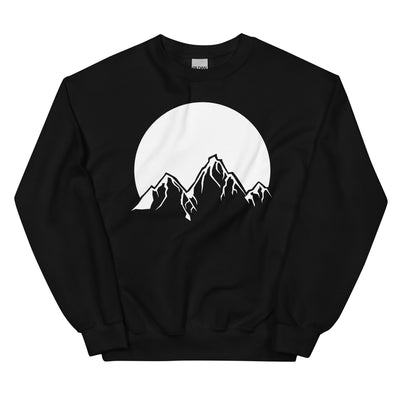 Sonne_-_Berge_-_(B) - Unisex Crew Neck Sweatshirt | Gildan 18000 xxx yyy zzz Black