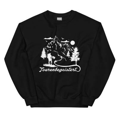 Tourenbegeistert - Sweatshirt (Unisex) wandern xxx yyy zzz Black