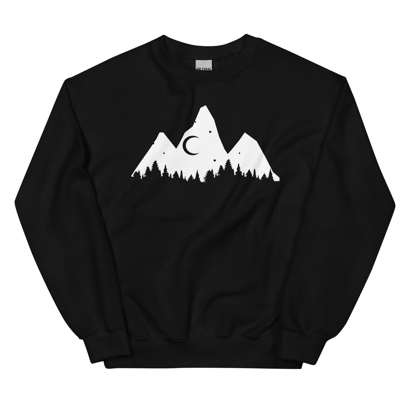 Baum - Berge - Sweatshirt (Unisex) berge xxx yyy zzz Black