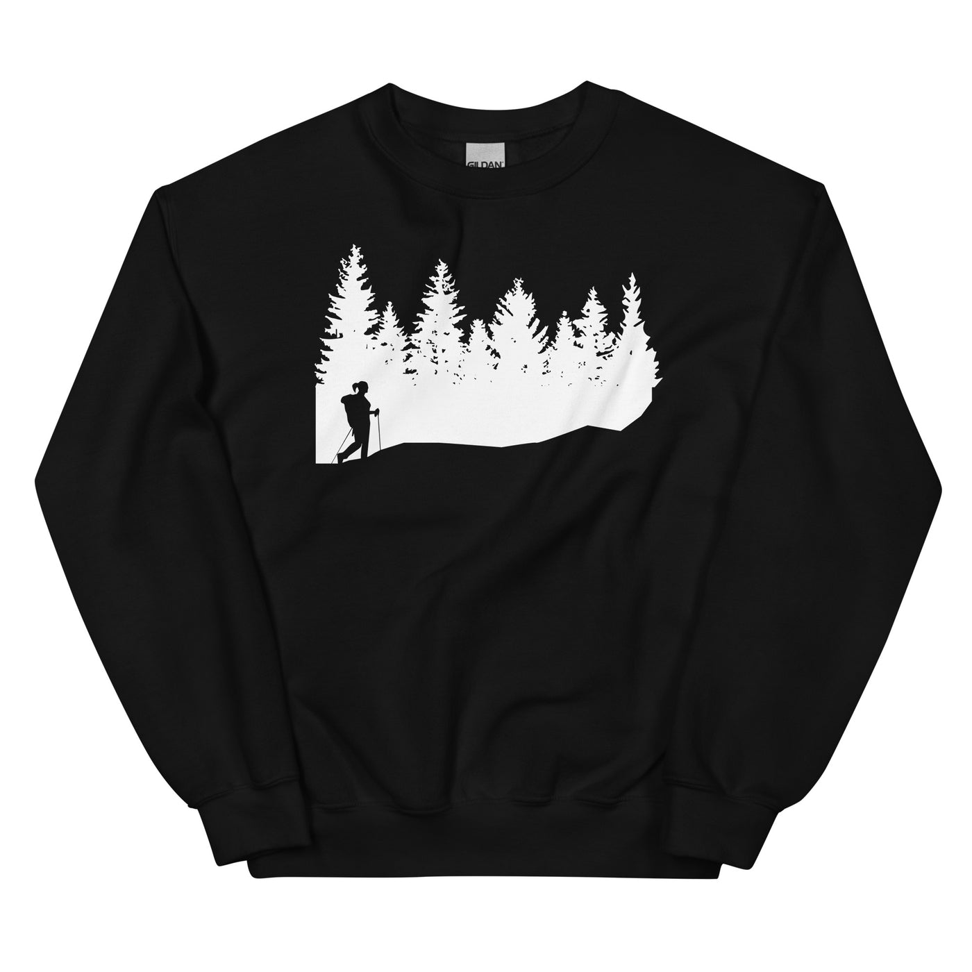 Bäume - Wandern - Sweatshirt (Unisex) wandern xxx yyy zzz Black