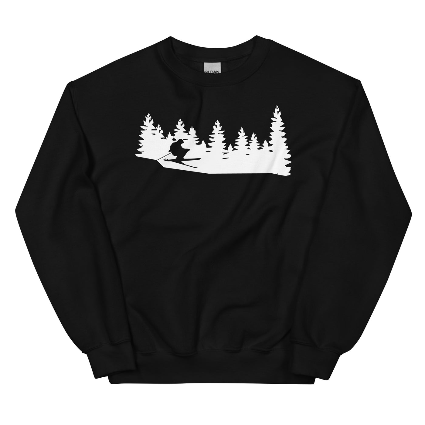 Bäume - Skifahren - Sweatshirt (Unisex) klettern ski xxx yyy zzz Black