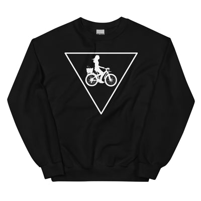 Dreieck und Radfahren - Sweatshirt (Unisex) fahrrad xxx yyy zzz Black