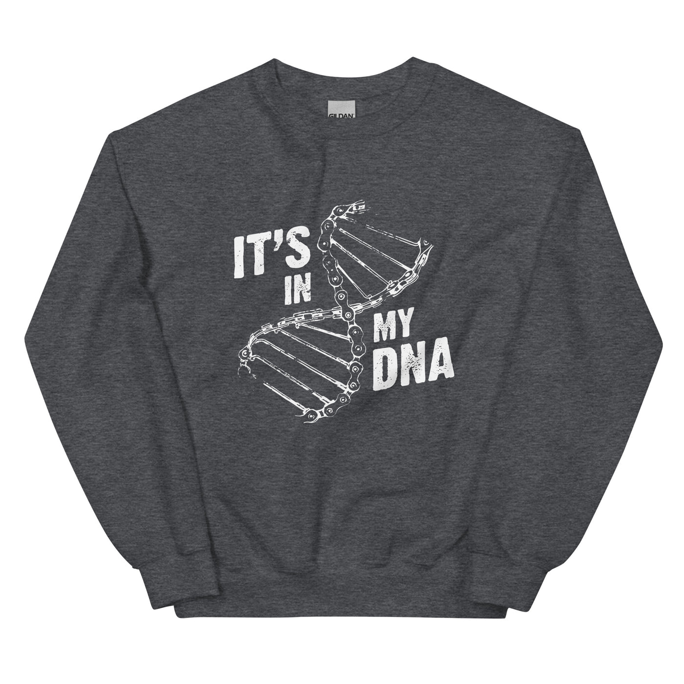 Its in my DNA - Sweatshirt (Unisex) fahrrad xxx yyy zzz Dark Heather