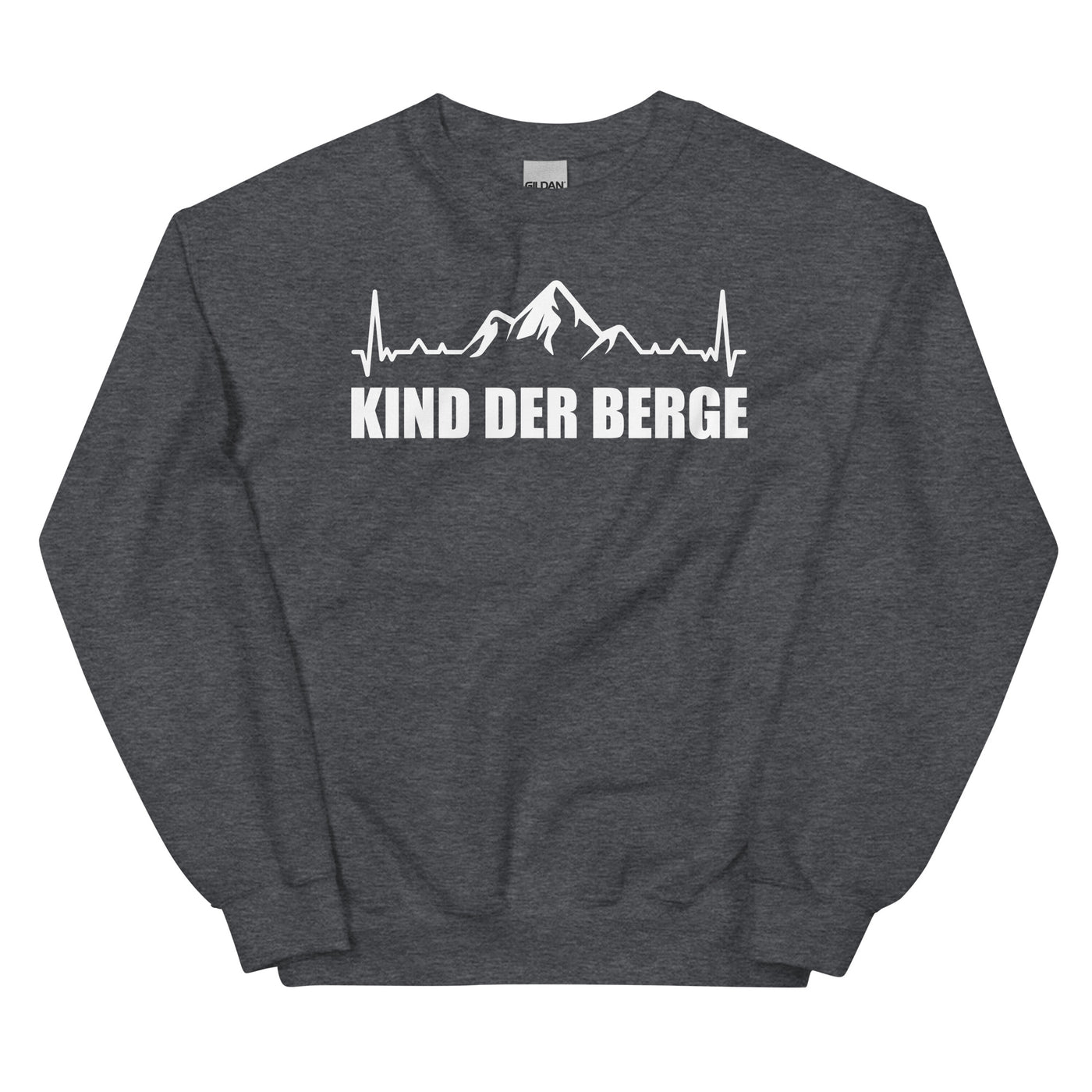 Kind Der Berge 1 - Sweatshirt (Unisex) berge xxx yyy zzz Dark Heather