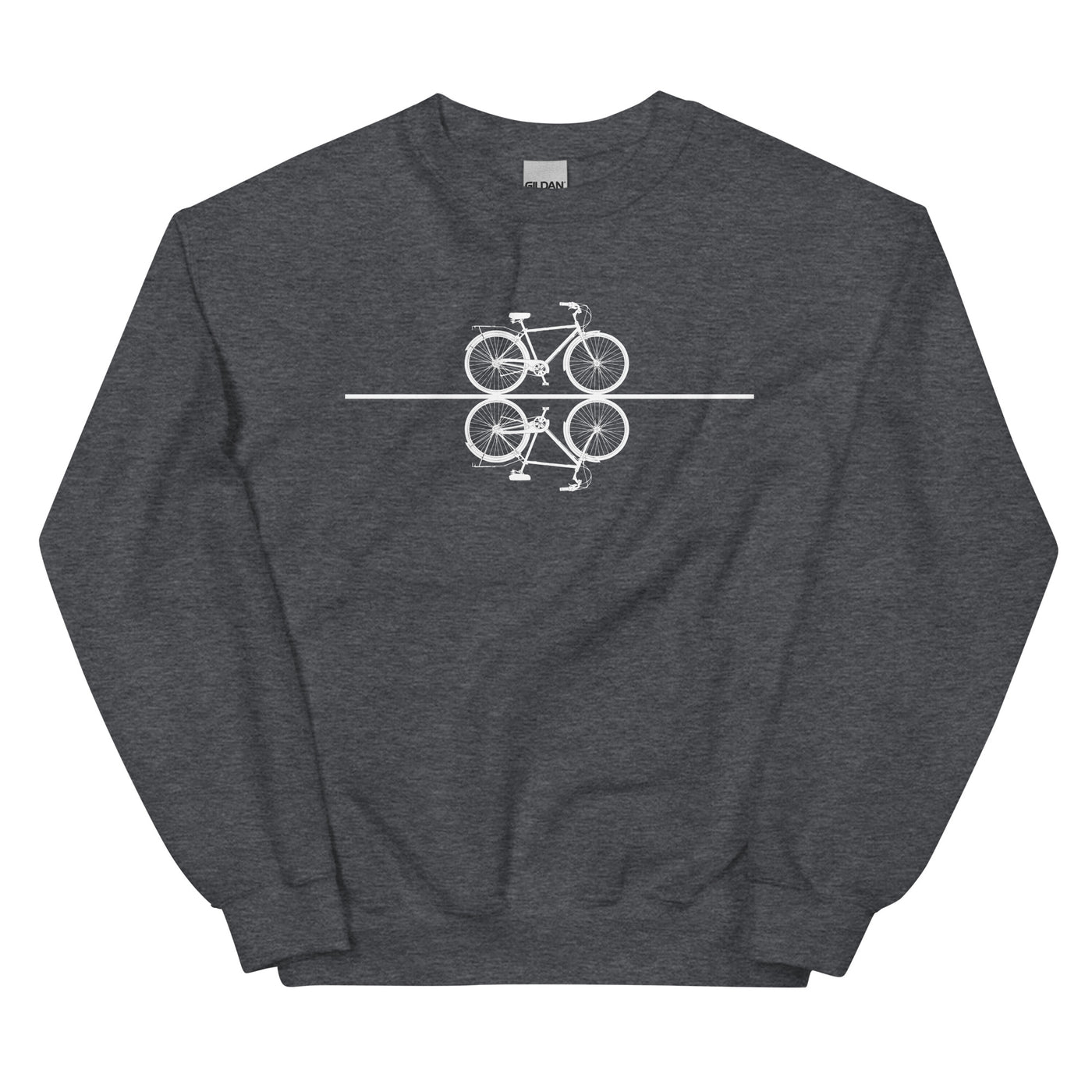 Line - Cycling - Sweatshirt (Unisex) fahrrad xxx yyy zzz Dark Heather