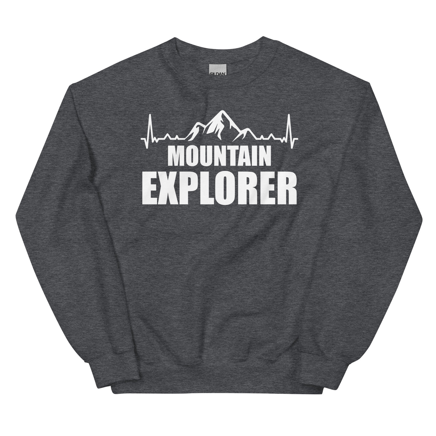 Berge Explorer 1 - Sweatshirt (Unisex) berge xxx yyy zzz Dark Heather