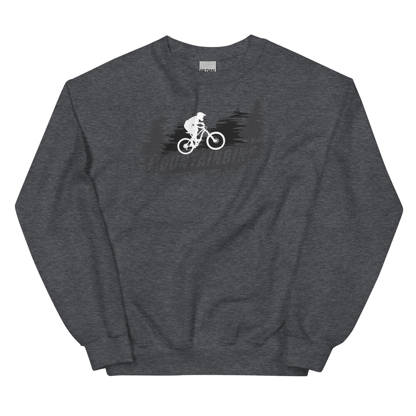 Mountainbike - (M) - Sweatshirt (Unisex) xxx yyy zzz Dark Heather