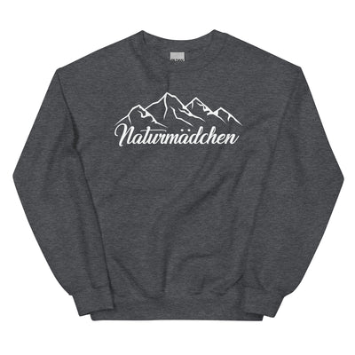 Naturmadchen - Sweatshirt (Unisex) berge xxx yyy zzz Dark Heather