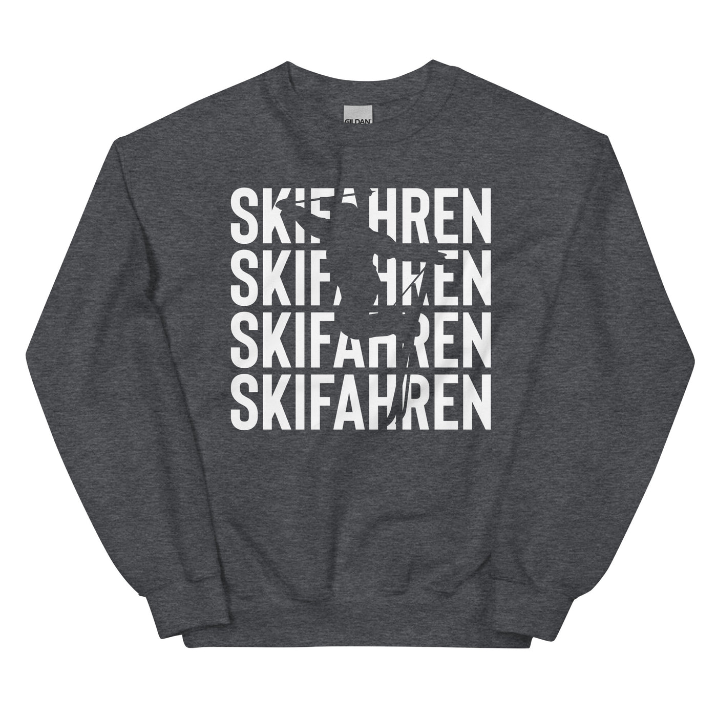 Skifahren - Sweatshirt (Unisex) klettern ski xxx yyy zzz Dark Heather