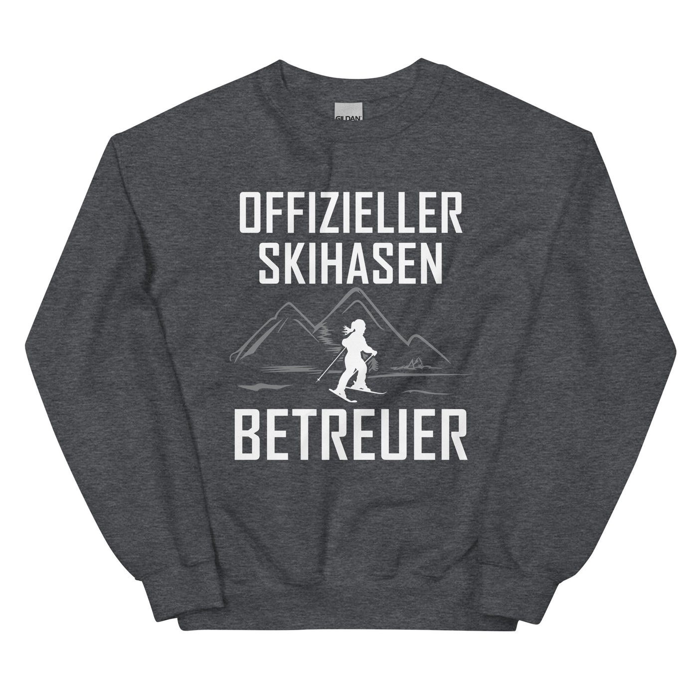 Skihasen Betreuer - Sweatshirt (Unisex) klettern ski xxx yyy zzz Dark Heather