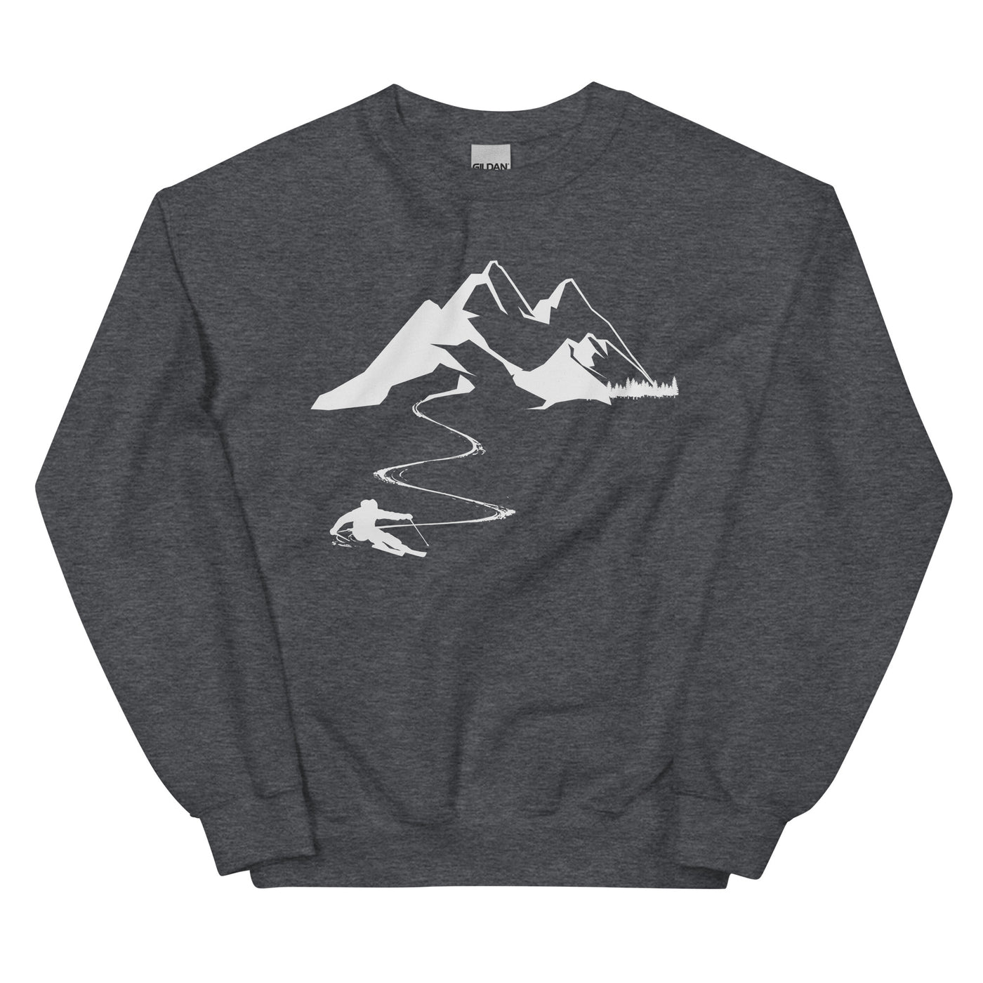 Skisüchtig - Sweatshirt (Unisex) klettern ski xxx yyy zzz Dark Heather