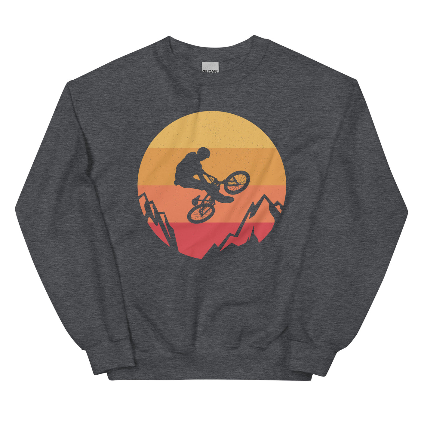 Stuntbiker_-_(M) - Sweatshirt (Unisex) xxx yyy zzz Dark Heather