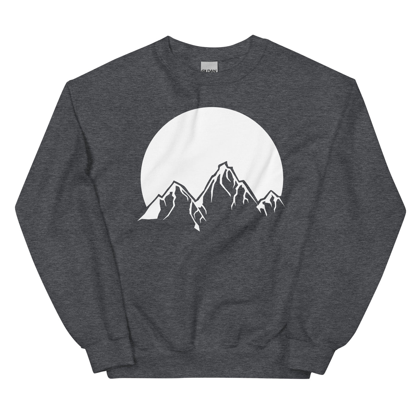 Sonne - Berge - Sweatshirt (Unisex) berge xxx yyy zzz Dark Heather