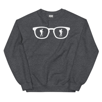 Sonnenbrille und Wandern - Sweatshirt (Unisex) wandern xxx yyy zzz Dark Heather