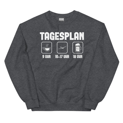 Tagesplan - Sweatshirt (Unisex) berge xxx yyy zzz Dark Heather