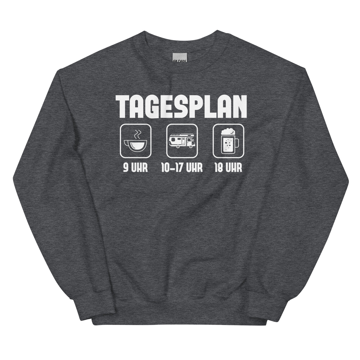 Tagesplan_-_(C) - Unisex Crew Neck Sweatshirt | Gildan 18000