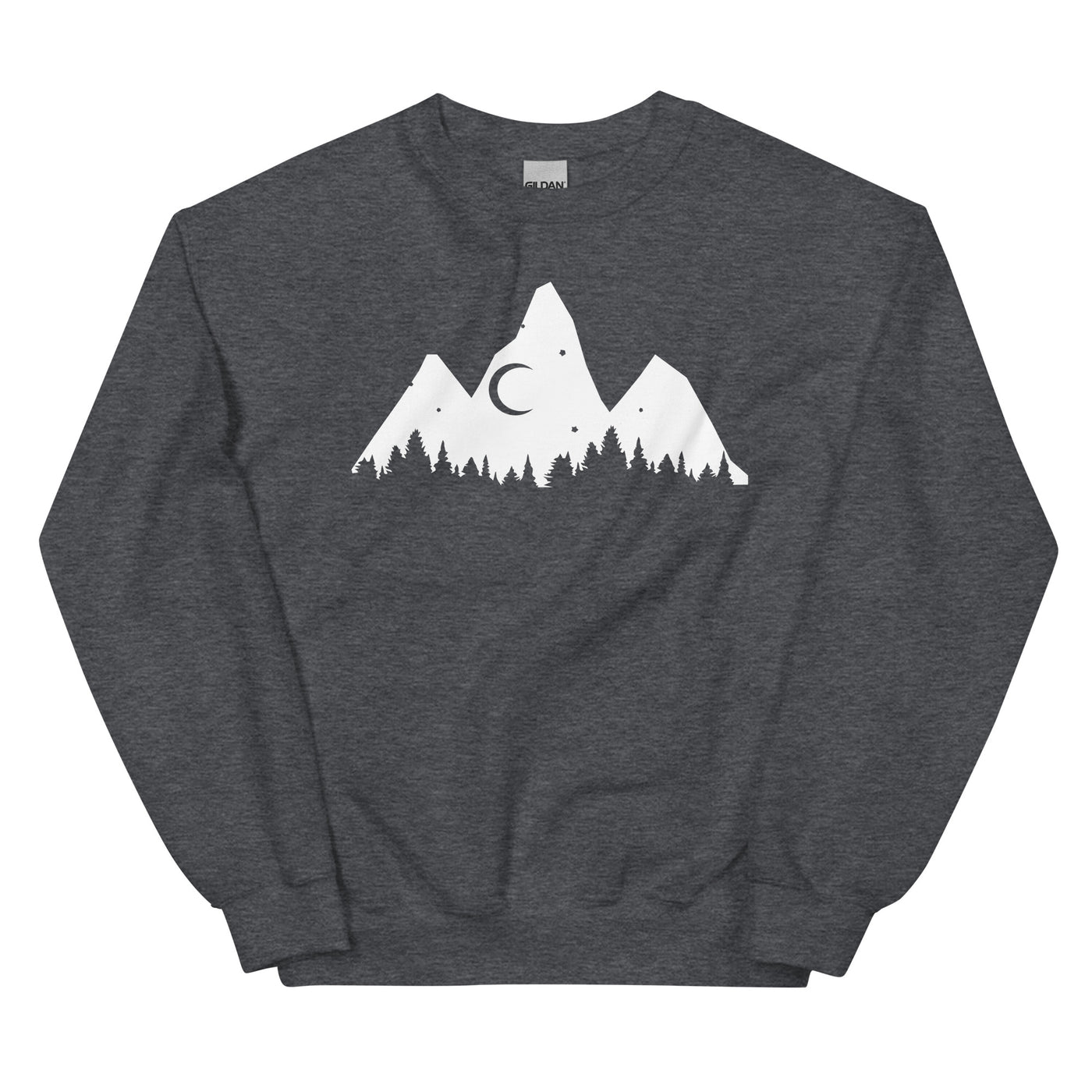 Baum - Berge - Sweatshirt (Unisex) berge xxx yyy zzz Dark Heather