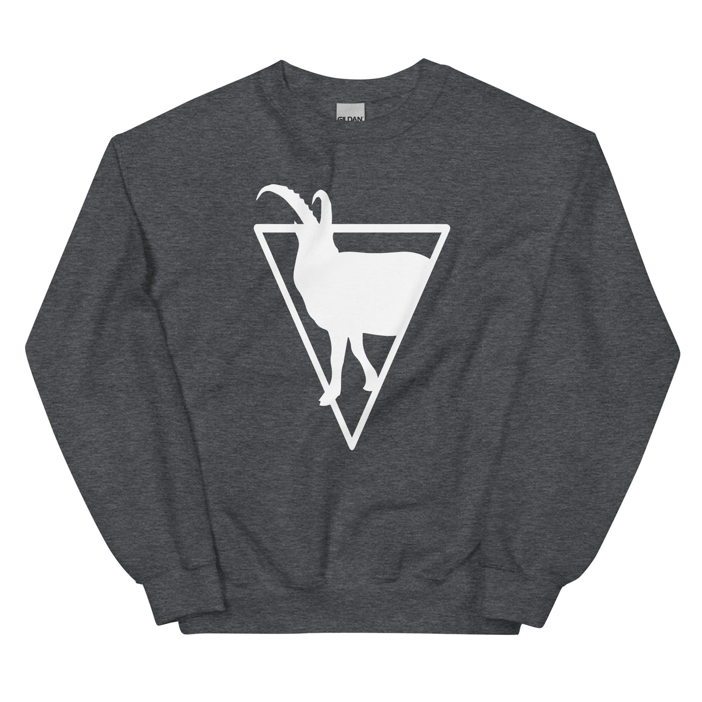 Triagnle - Goat - Sweatshirt (Unisex) berge xxx yyy zzz Dark Heather