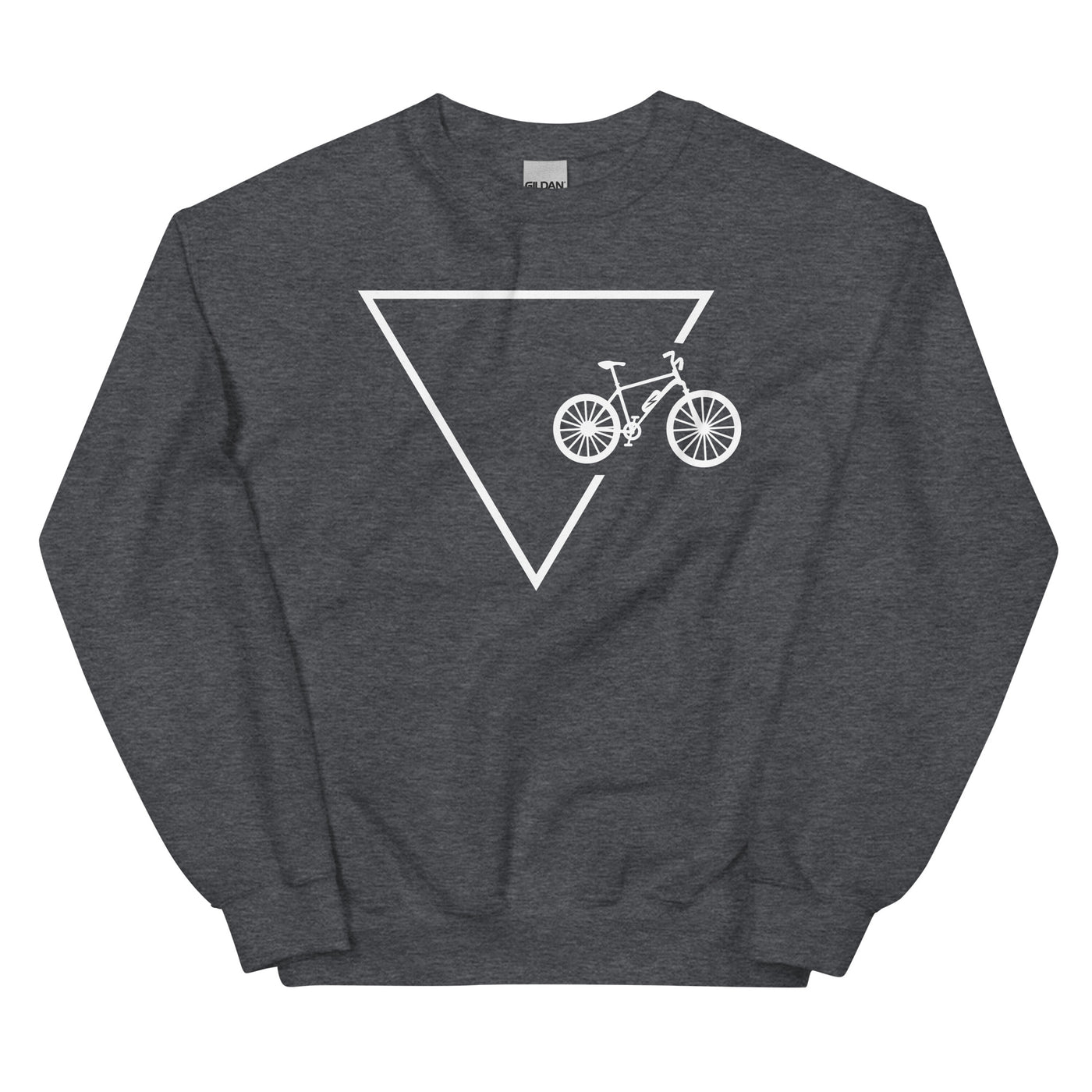 Dreieck 1 und Ebike - Sweatshirt (Unisex) e-bike xxx yyy zzz Dark Heather