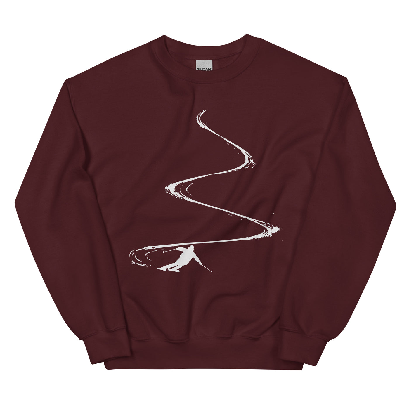 Skibrettln - Sweatshirt (Unisex) ski Maroon