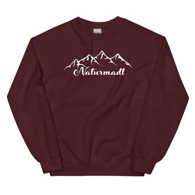 Naturmadl - Sweatshirt (Unisex) berge Maroon