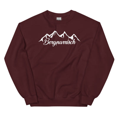 Bergnarrisch - Sweatshirt (Unisex) berge Maroon