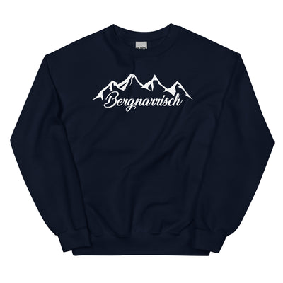 Bergnarrisch - Sweatshirt (Unisex) berge Navy