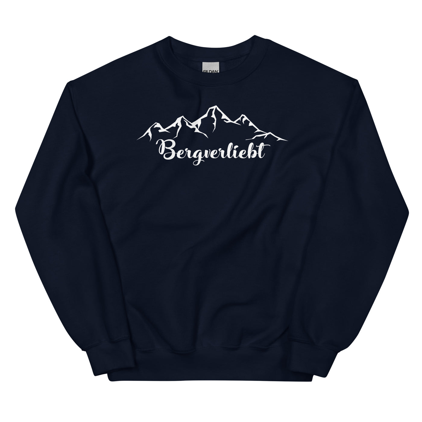 Bergverliebt (13) - Sweatshirt (Unisex) berge Navy